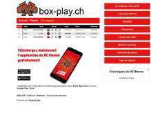 Tablet Screenshot of box-play.ch